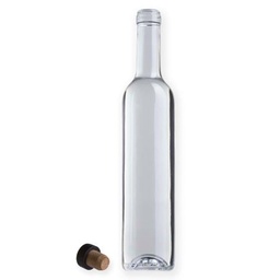 [HOG0003BOP] Botella de vidrio transparente 500ml