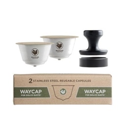 [10098] Pack de dos cápsulas reutilizables Waycap para Dolce Gusto